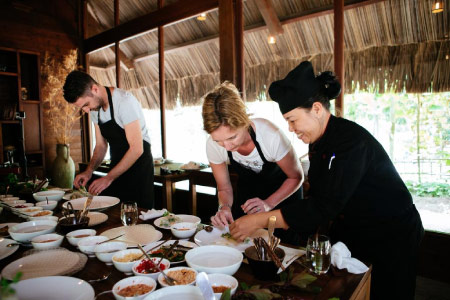 L'Alya Ninh Van Bayのお料理教室